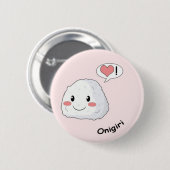 Sushi kawaii button (Vorne & Hinten)