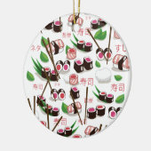 Sushi Keramik Ornament (Links)