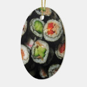 Sushi Keramik Ornament (Links)