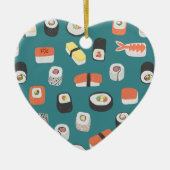 Sushi Keramik Ornament (Vorne)