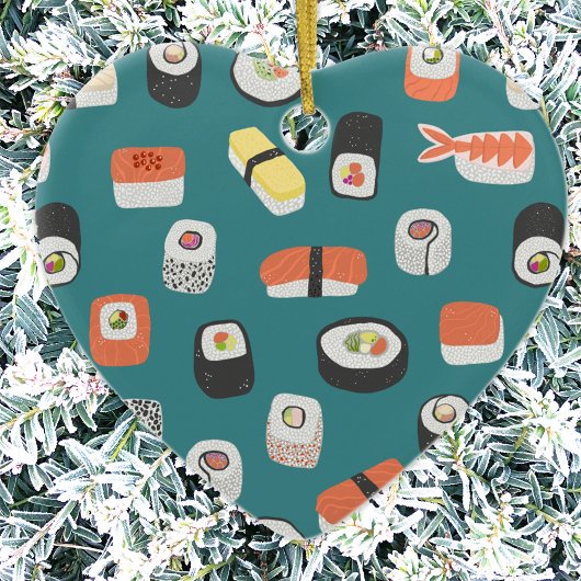 Sushi Keramik Ornament
