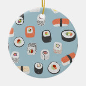 Sushi Keramik Ornament (Vorne)