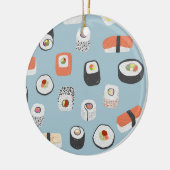Sushi Keramik Ornament (Links)