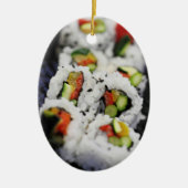 Sushi Keramikornament (Vorne)