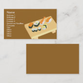 Sushi - Klassiker Visitenkarte (Vorne/Hinten)