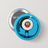 Sushi-Knopf Button (Vorne & Hinten)
