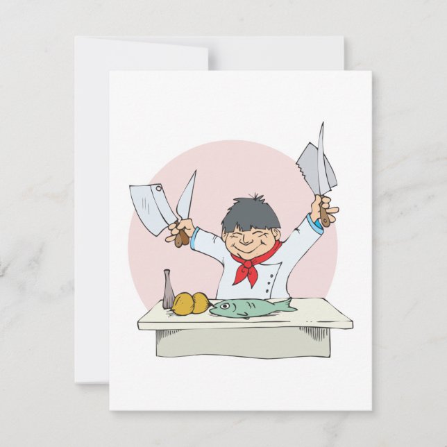 Sushi-Koch (Vorderseite)