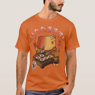 Sushi Koch Niedlich Capybara von Tobe Fonseca T-Shirt