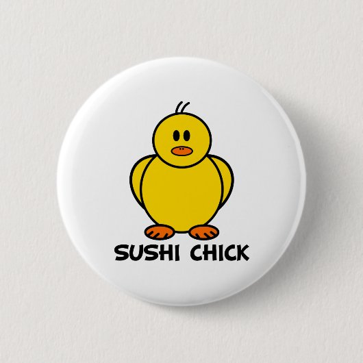Sushi-Küken Button (Vorderseite)