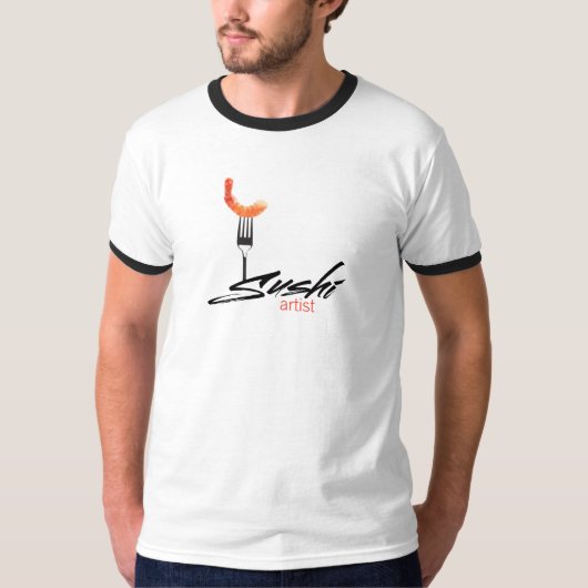 Sushi-Künstler T-Shirt (Vorderseite)