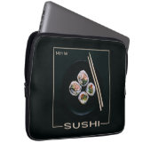 Sushi-Laptop-Ärmel Laptopschutzhülle (Vorne Rechts)