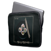Sushi-Laptop-Ärmel Laptopschutzhülle (Vorderseite Links)