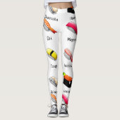 Sushi Leggings (Vorderseite)
