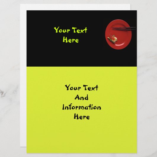 Sushi Letterhead (Vorne/Hinten)