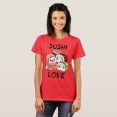Sushi Liebe Shirt (Vorne ganz)