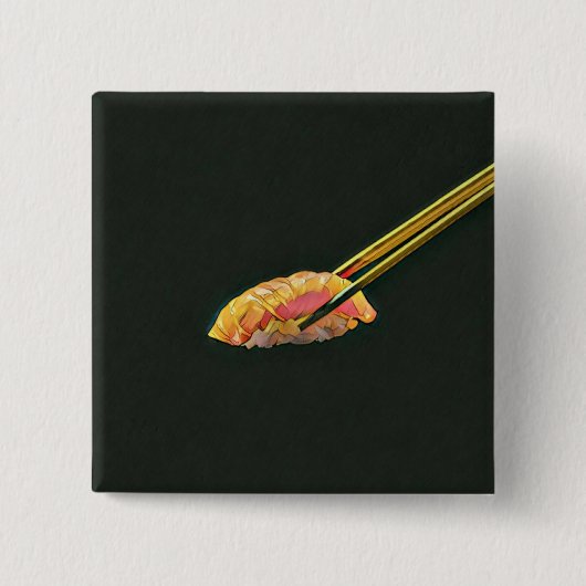 Sushi-Liebesgeschenk Button (Vorderseite)