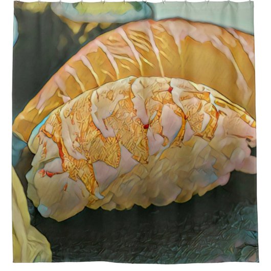 Sushi-Liebesgeschenk Duschvorhang (Vorderseite)