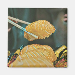 Sushi-Liebhaber asiatischer Küche Magnet