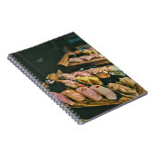 Sushi-Liebhaber asiatischer Küche Notizblock (Rechte Seite)