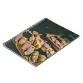 Sushi-Liebhaber asiatischer Küche Notizblock (Linke Seite)