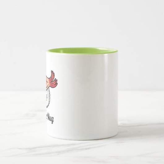 Sushi-Lover-Geschenk Zweifarbige Tasse (Mittel)