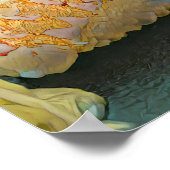 Sushi lover gift poster (Ecke)