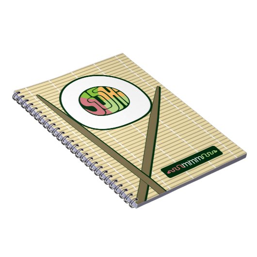 Sushi Lover Notebook Notizblock (Rechte Seite)