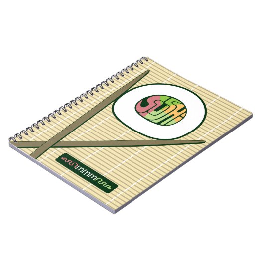 Sushi Lover Notebook Notizblock (Linke Seite)