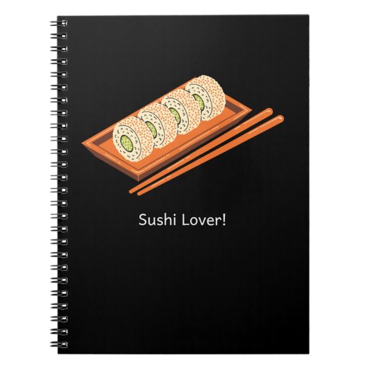 Sushi Lover Notizblock (Vorderseite)