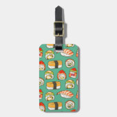 Sushi Luggage Tag Gepäckanhänger (Vorderseite vertikal)