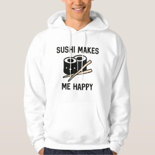Sushi macht mich glücklich hoodie