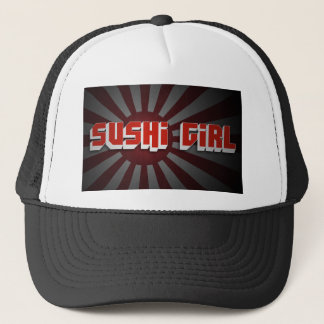 Sushi-Mädchen-Hut Truckerkappe