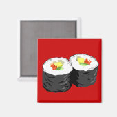Sushi-Magnet Magnet (Vorderseite/Rückseite)