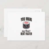 Sushi Maki | Japanische Küche Geschenkidee Postkarte (Vorne/Hinten)