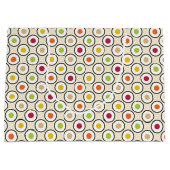 Sushi Maki Polka Dots Große Geschenktüte (Vorderseite)