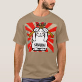 Sushi Maneki Neko ? Samurai T-Shirt (Vorderseite)