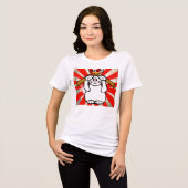 Sushi Maneki Neko Shirt (Vorderseite voll)