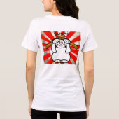 Sushi Maneki Neko Shirt (Rückseite)