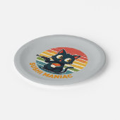 Sushi maniac pappteller (Schrägansicht)