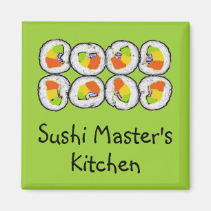 Sushi Master's Magnet