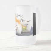 Sushi Mattglas Bierglas (VorderseiteRechts)