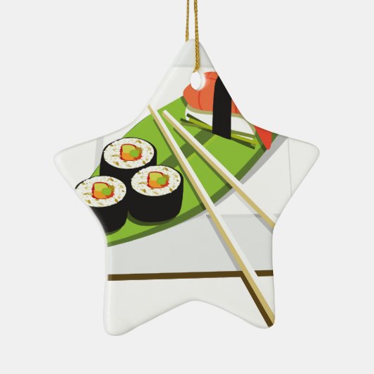 Sushi Meal Keramikornament (Rechts)