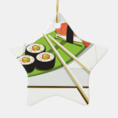 Sushi Meal Keramikornament (Vorne)