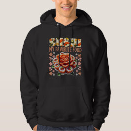 Sushi mein Lieblingsessen Zitat für Fans Hoodie
