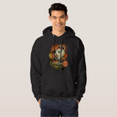 Sushi Meister Katze Hoodie (Vorne ganz)