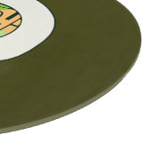 Sushi mmm Glasschneidplatte Schneidebrett (Ecke)