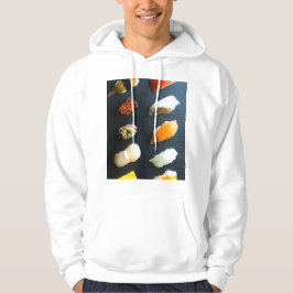 Sushi Museum on a Blackboard | Modern Japanese Sty Hoodie