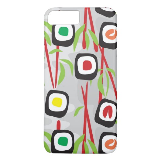 Sushi-Muster Case-Mate iPhone Hülle (Rückseite)