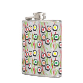 Sushi-Muster Flachmann (Links)