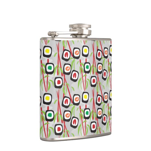 Sushi-Muster Flachmann (Rechts)